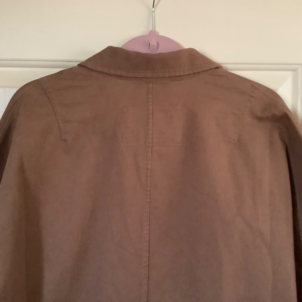 RAG & BONE Mercer Corduroy Barn Jacket Chocolate SZ L - Picture 11 of 16